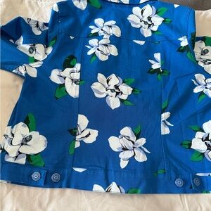 Isaac Mizrahi floral coat